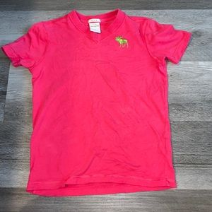 Abercrombie kids, size small, pink T-shirt